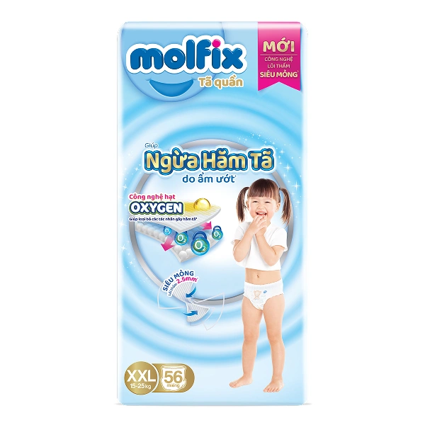 Tã quần Molfix Oxy size XXL